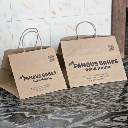 Cake Paper Bags design 2 by Made Products Kerala