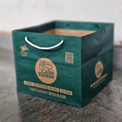 Cake Paper Bags design 4 by Made Products Kerala