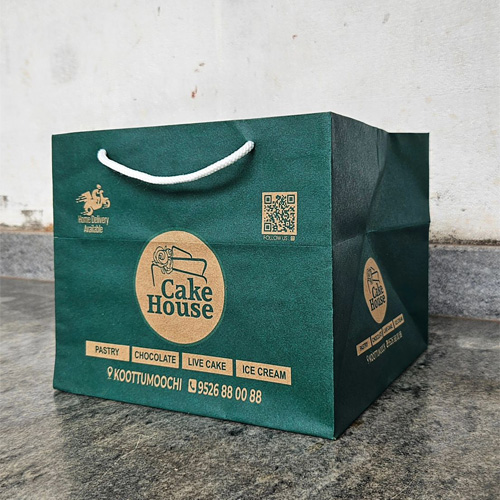 Cake Paper Bags design 5 by Made Products Kerala