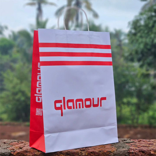 Gents Shop Paper Bags design 2 by Made Products Kerala
