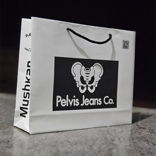 Gents Shop Paper Bags design 9 by Made Products Kerala