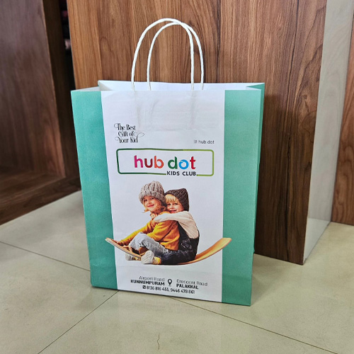Kidswear Paper Bags design 3 by Made Products Kerala