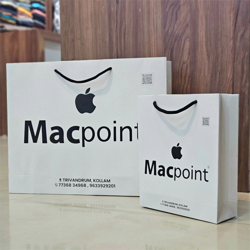 Mobile Shop Paper Bags design 2 by Made Products Kerala