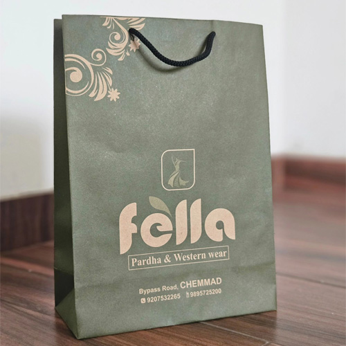 Textile Paper Bags design 11 by Made Products Kerala